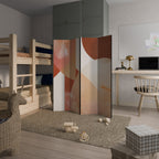 LEVITATING HOURS Dekorativer Paravent - 4-teilig