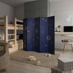 MIDNIGHT PATH Dekorativer Paravent - 5-teilig