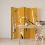 BIRCH ABSTRACT 4-teiliger Paravent