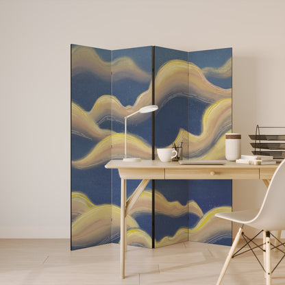 CLOUD RUFFLE 4-teiliger Paravent
