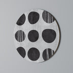 GHOSTLY GRADIENTS Runde Wanddekoration Ø 69 cm