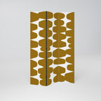 MOLTEN ECHOES Dekorativer Paravent - 3-teilig