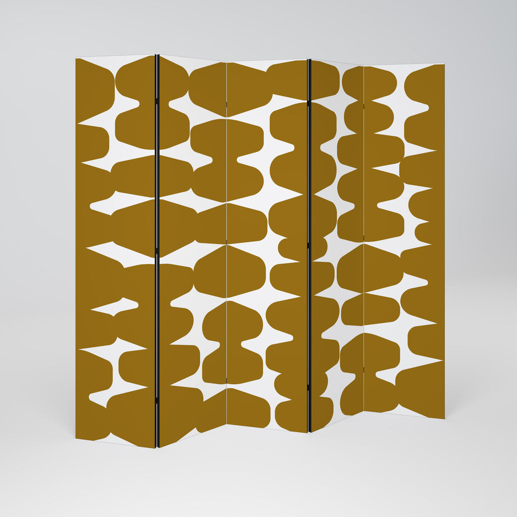 MOLTEN ECHOES 5-teiliger Paravent