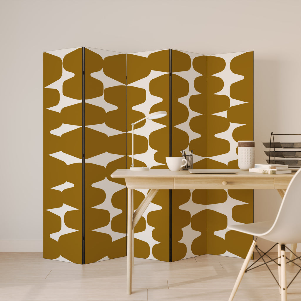 MOLTEN ECHOES 5-teiliger Paravent