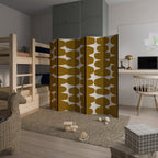 MOLTEN ECHOES Decorative 5-Panel Room Divider