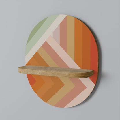 GRADIENT PICKS Dekoratives Wandregal