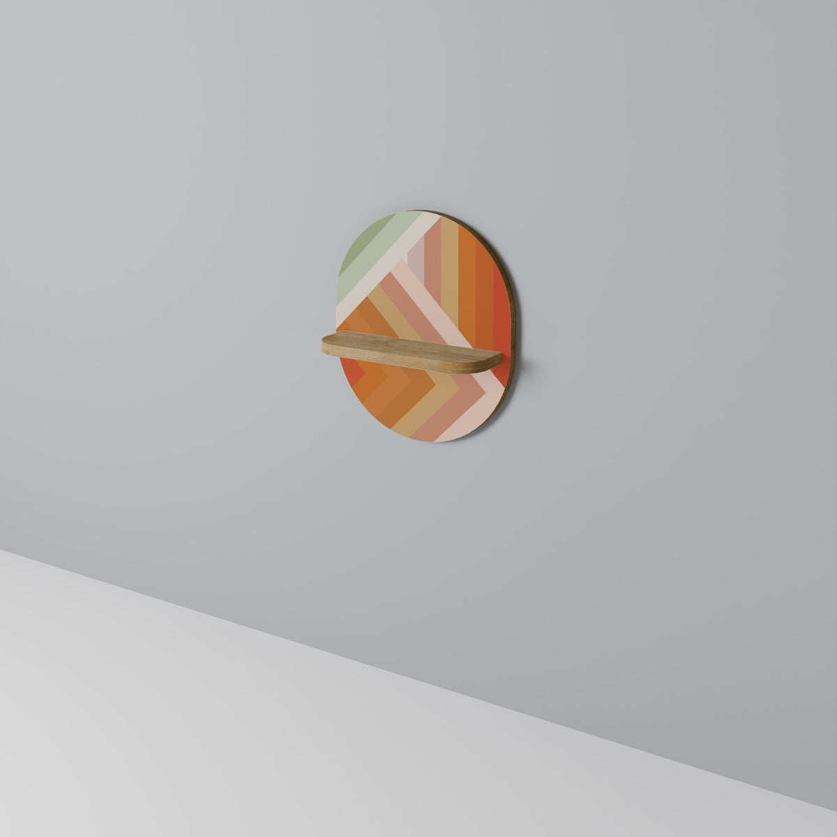 GRADIENT PICKS Dekoratives Wandregal