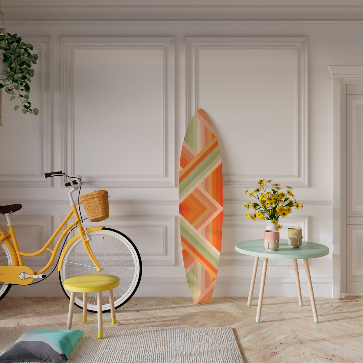 GRADIENT PICKS Deko-Surfboard