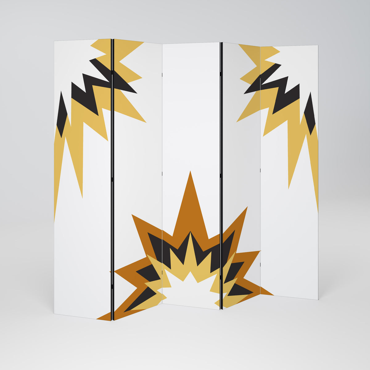 EXPLOSIVE HARMONY 5-teiliger Paravent