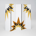 EXPLOSIVE HARMONY Decorative 5-Panel Room Divider