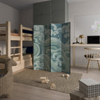 ASIAN SWAY Dekorativer Paravent - 4-teilig