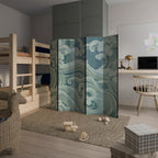 ASIAN SWAY Dekorativer Paravent - 5-teilig