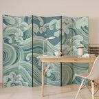 ASIAN SWAY Dekorativer Paravent - 6-teilig