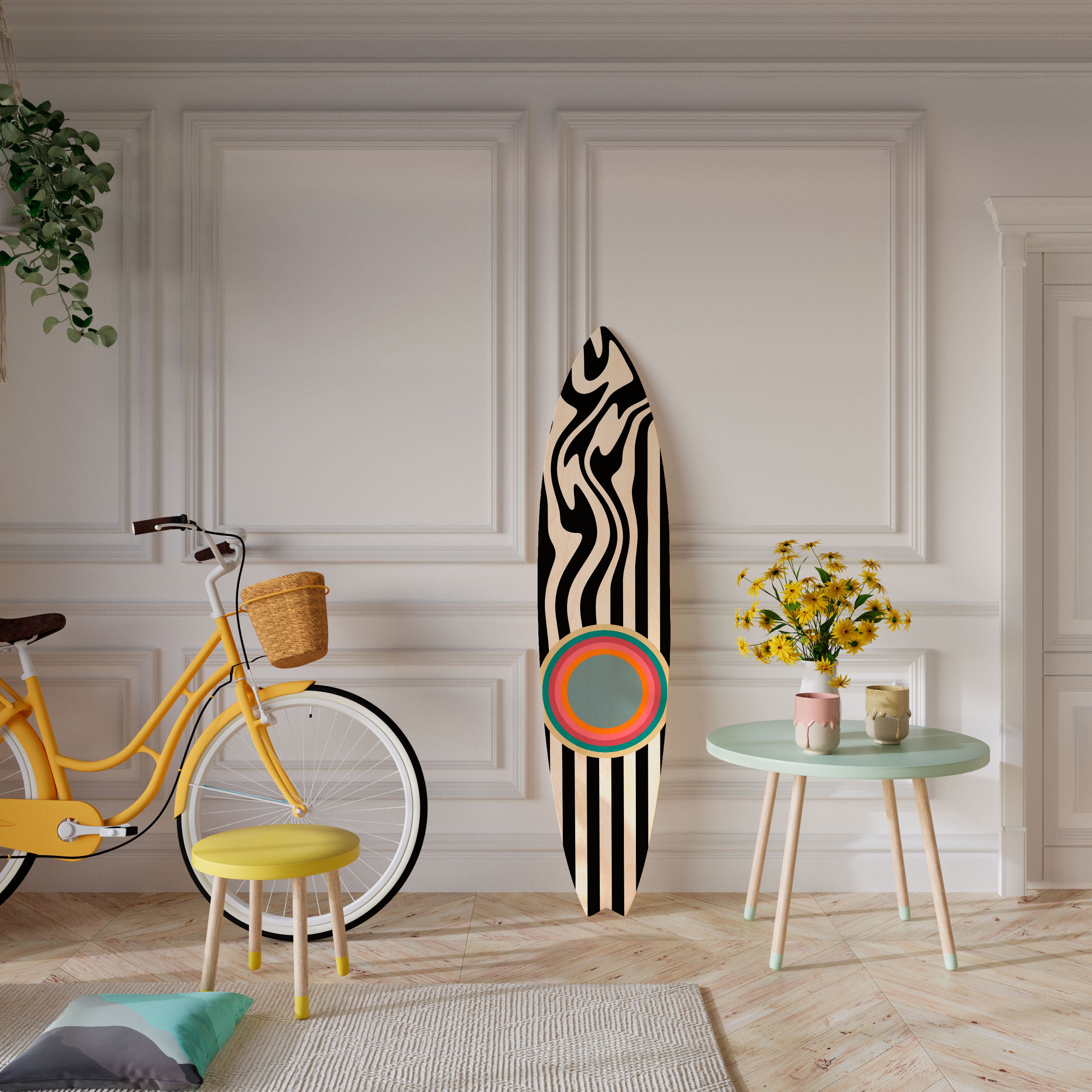 SPECTRA SHOWCASE Deko-Surfboard