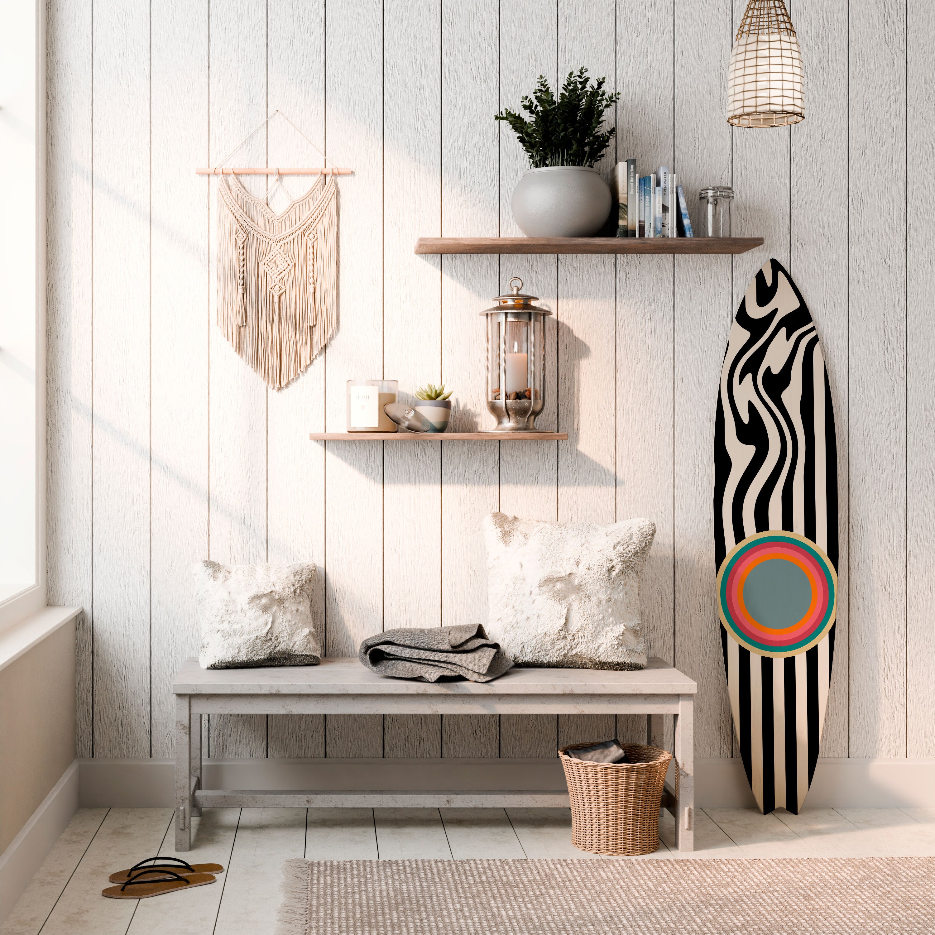 SPECTRA SHOWCASE Deko-Surfboard