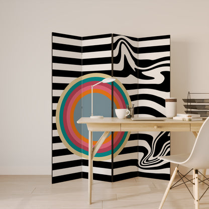 SPECTRA SHOWCASE 4-teiliger Paravent