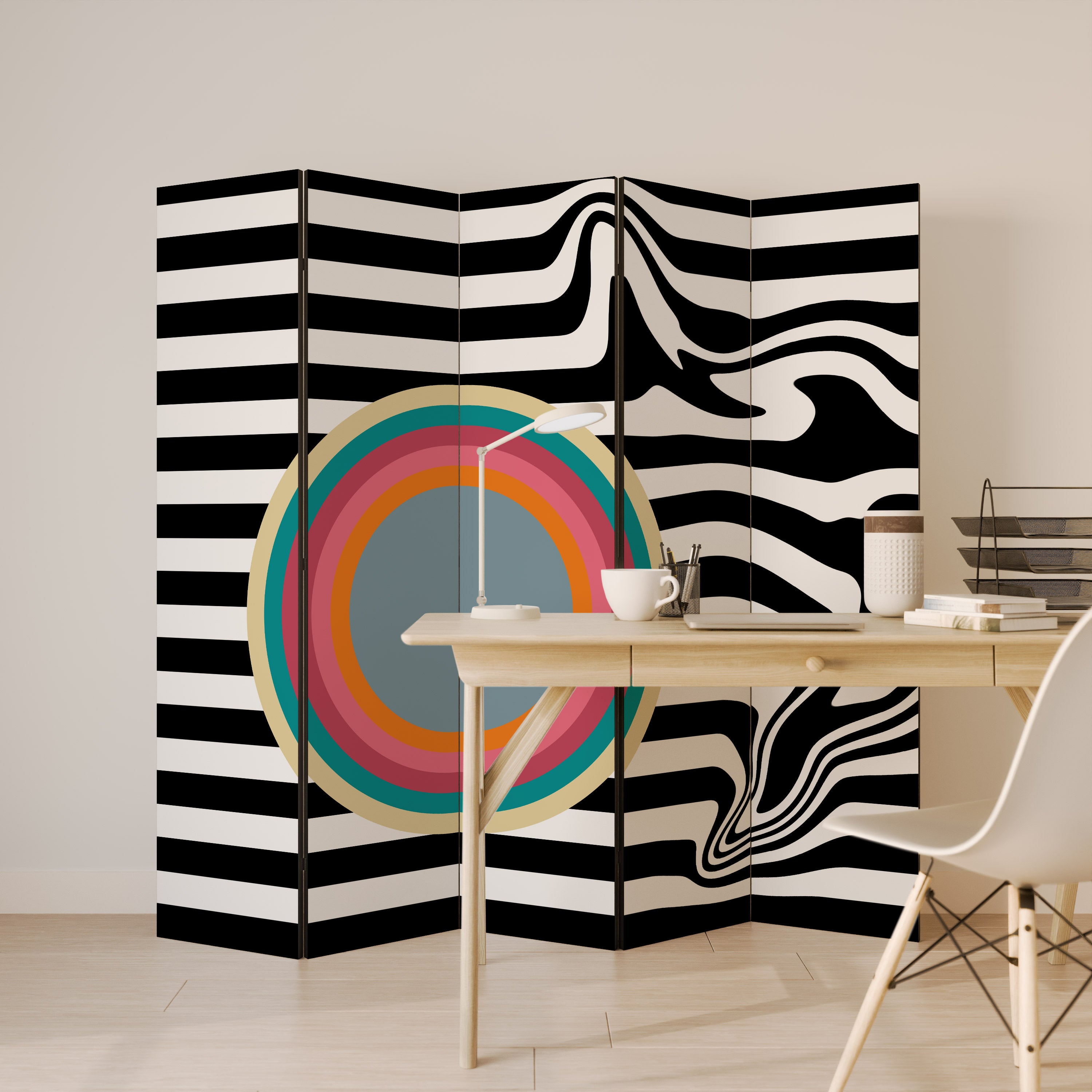 SPECTRA SHOWCASE 5-teiliger Paravent