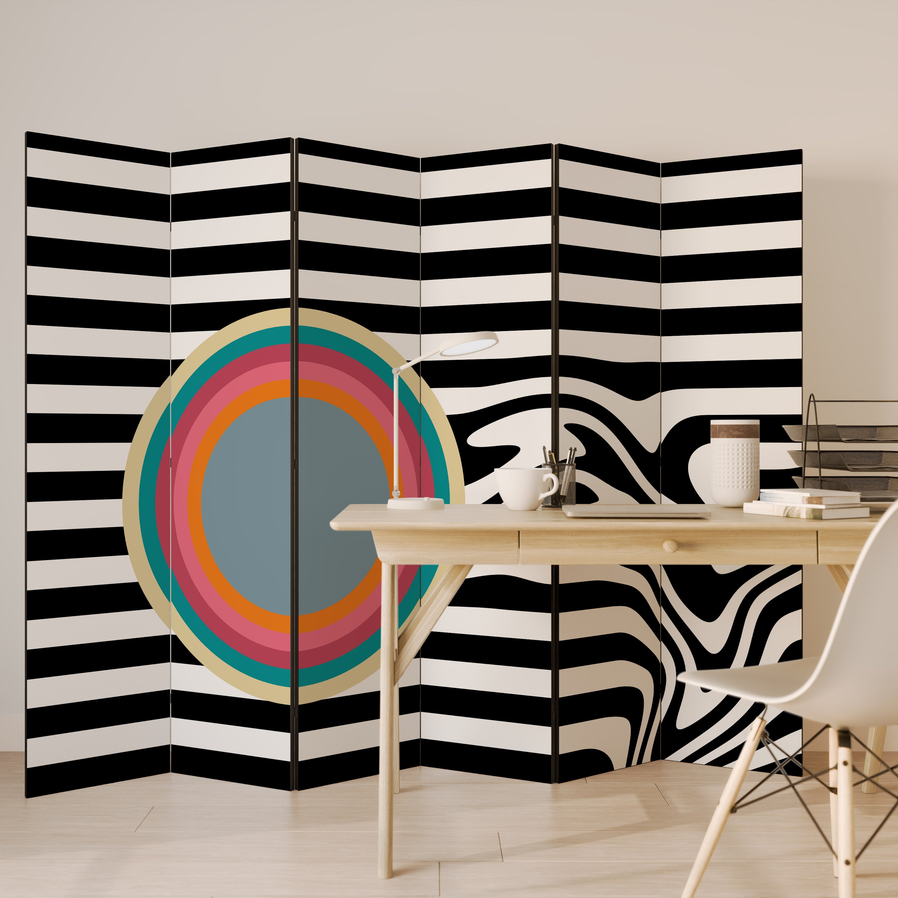 SPECTRA SHOWCASE 6-teiliger Paravent