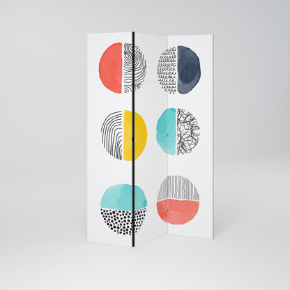 SHAPESHIFT TREASURES 3-teiliger Paravent