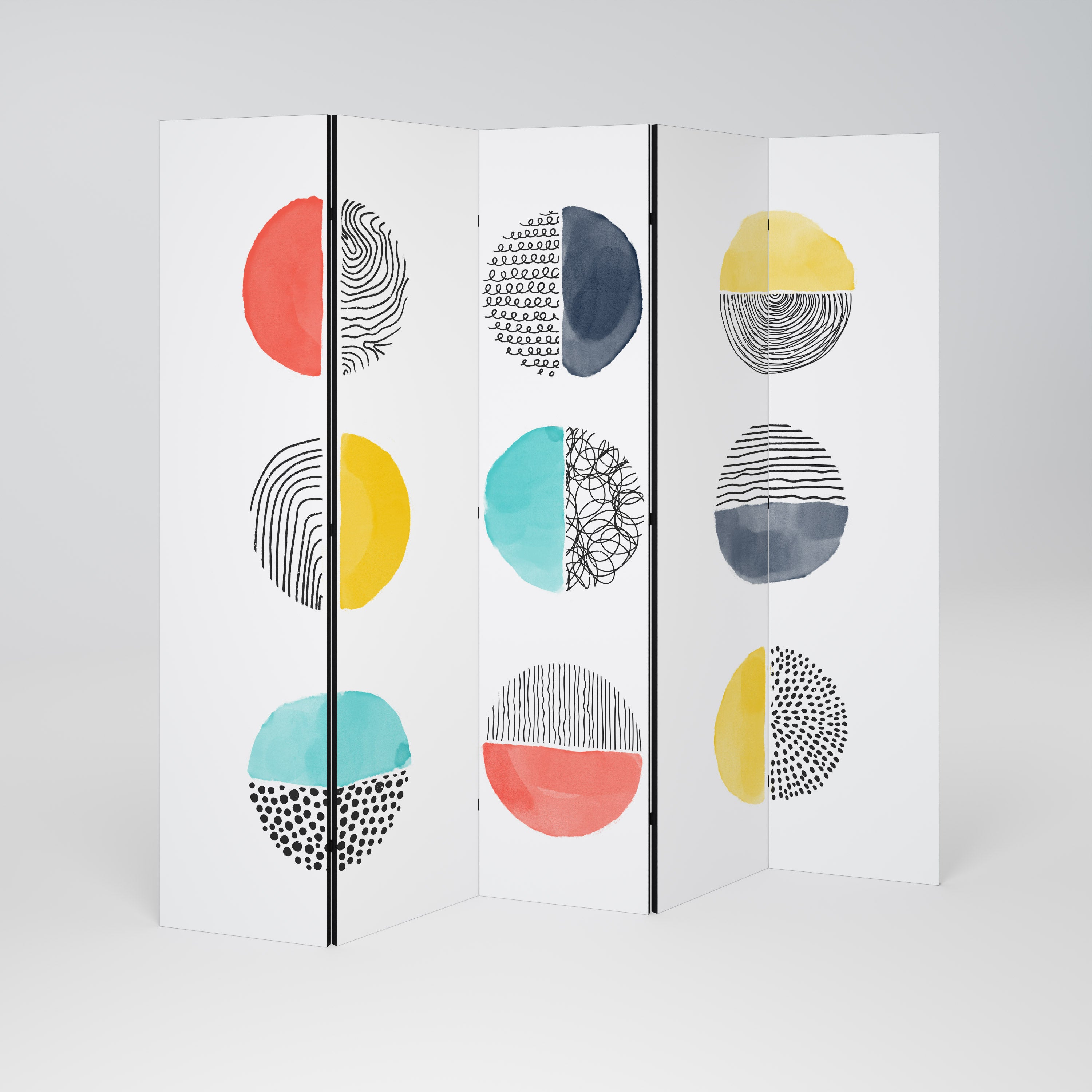 SHAPESHIFT TREASURES 5-teiliger Paravent