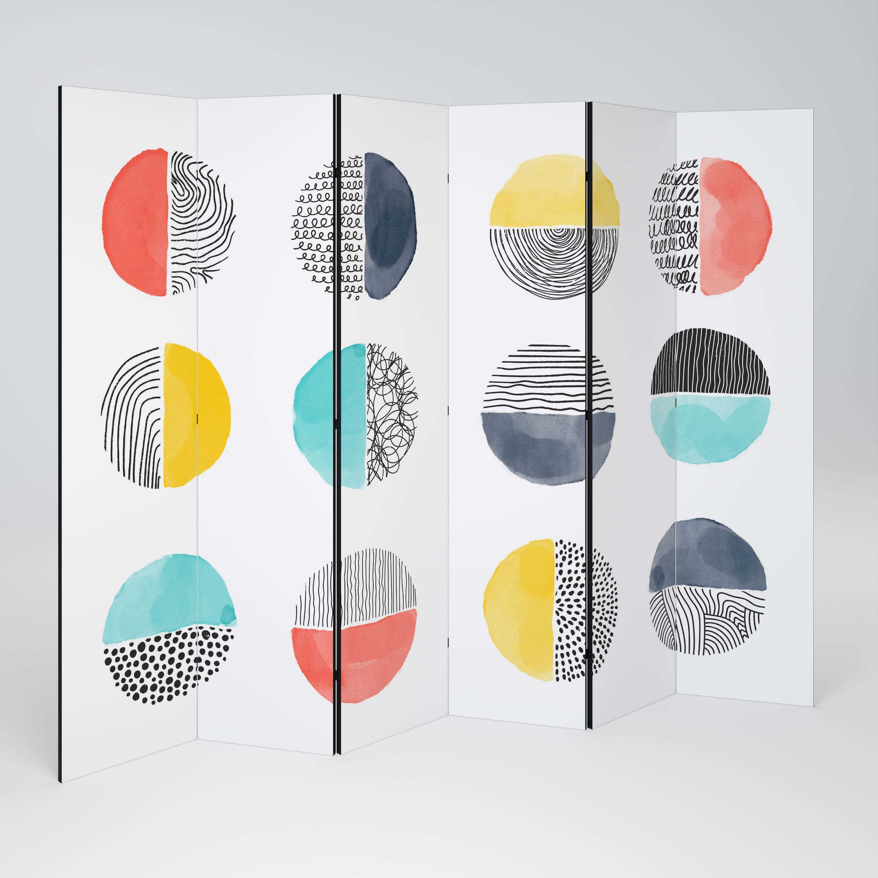 SHAPESHIFT TREASURES 6-teiliger Paravent