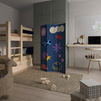 DREAMY HUMOR 3-Panel Room Divider