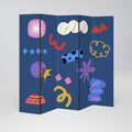 DREAMY HUMOR Decorative 5-Panel Room Divider