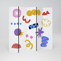 DREAMY MOOD Decorative 5-Panel Room Divider