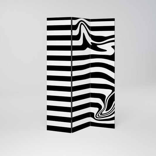 POLYLINE FUZZY 3-teiliger Paravent