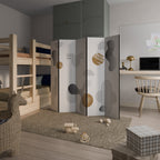 CLEAR CREATIONS Dekorativer Paravent - 5-teilig