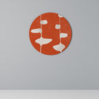 COURAGE MOLD Runde Wanddekoration Ø 69 cm