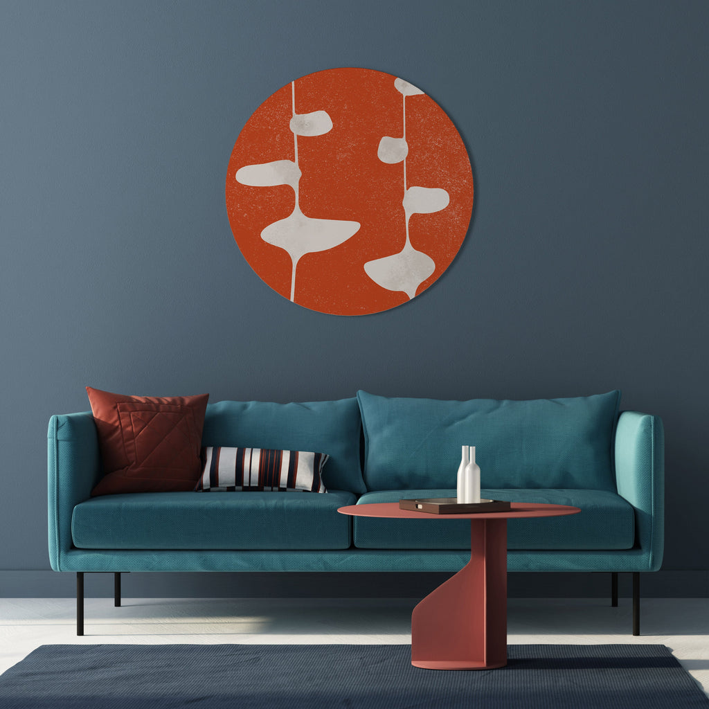 COURAGE MOLD Runde Wanddekoration Ø 69 cm