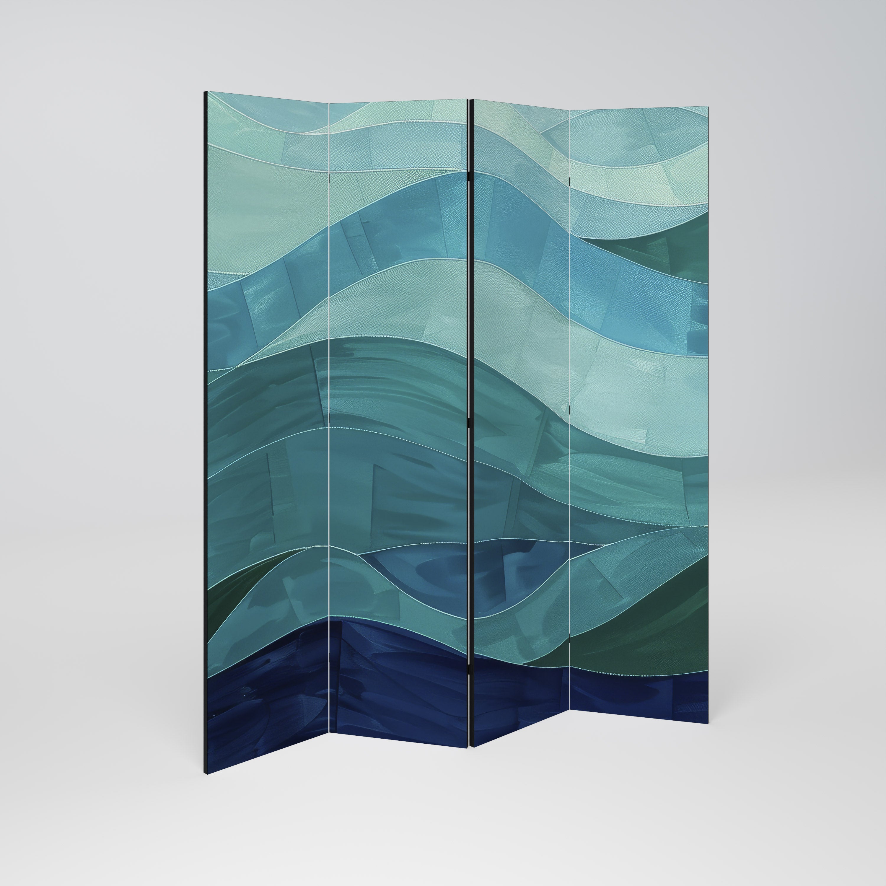 ETERNAL FLOW 4-teiliger Paravent