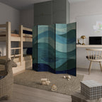 ETERNAL FLOW Dekorativer Paravent - 5-teilig