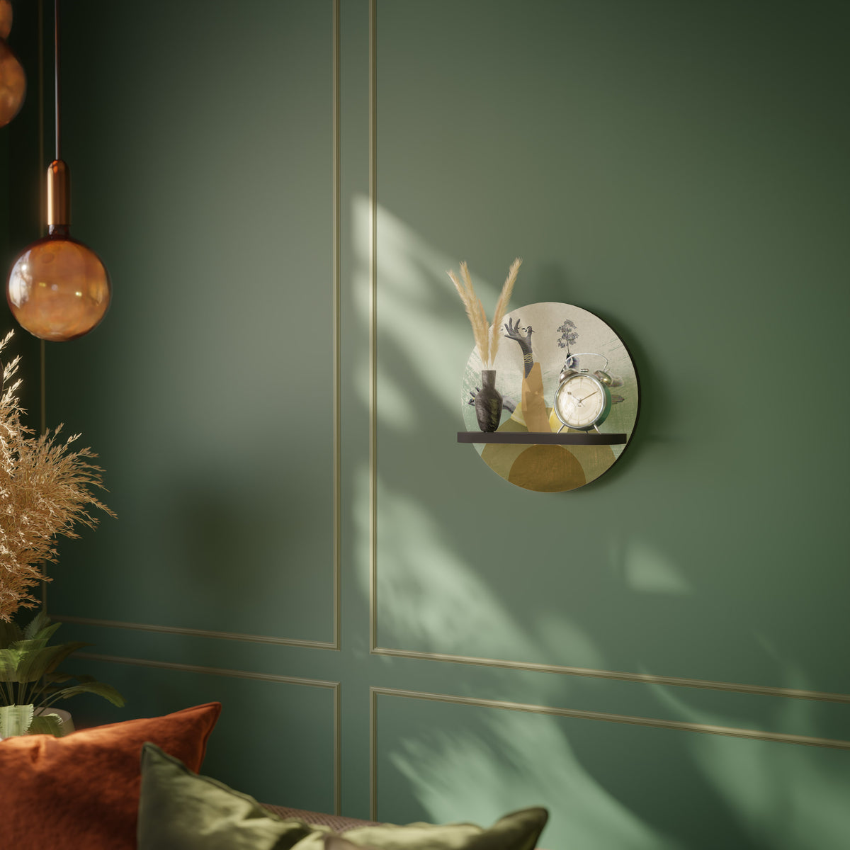 EARTH ELEMENTS Dekoratives Wandregal