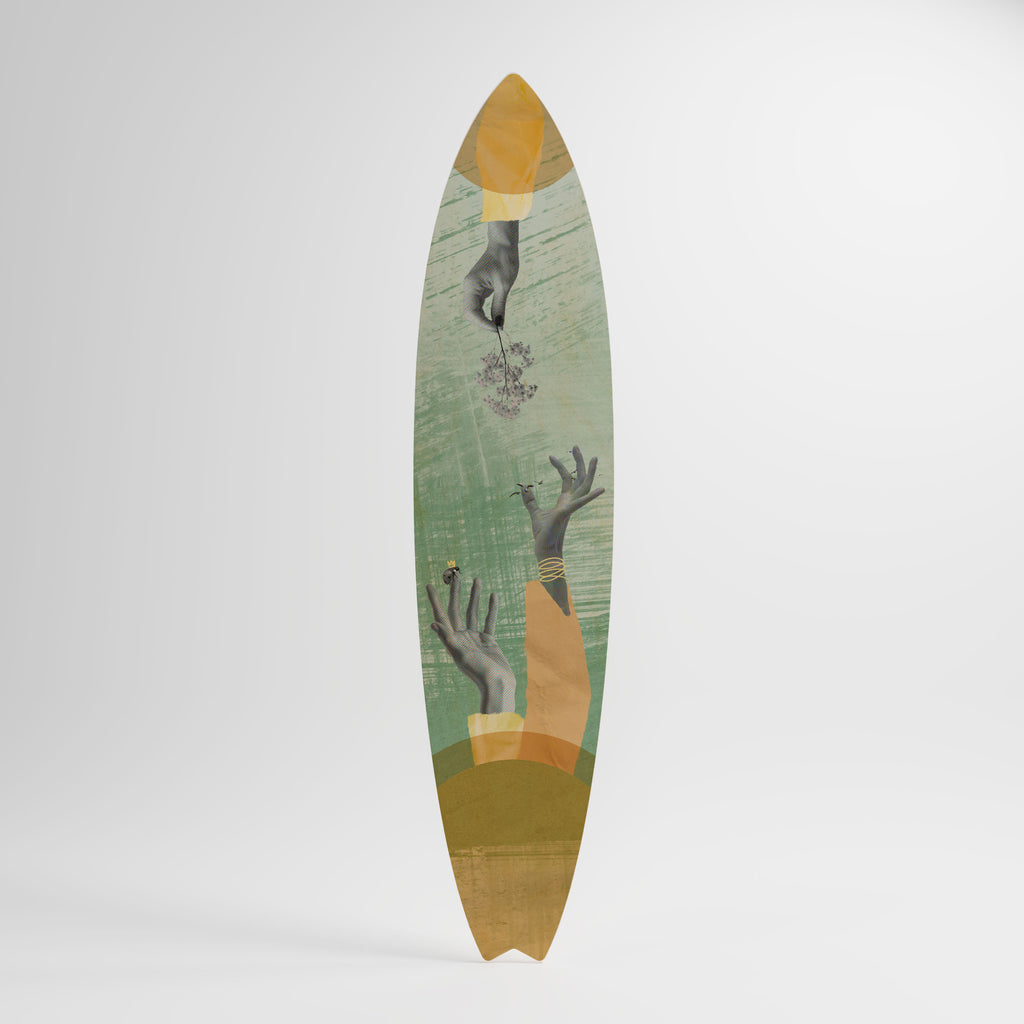 EARTH ELEMENTS Deko-Surfboard