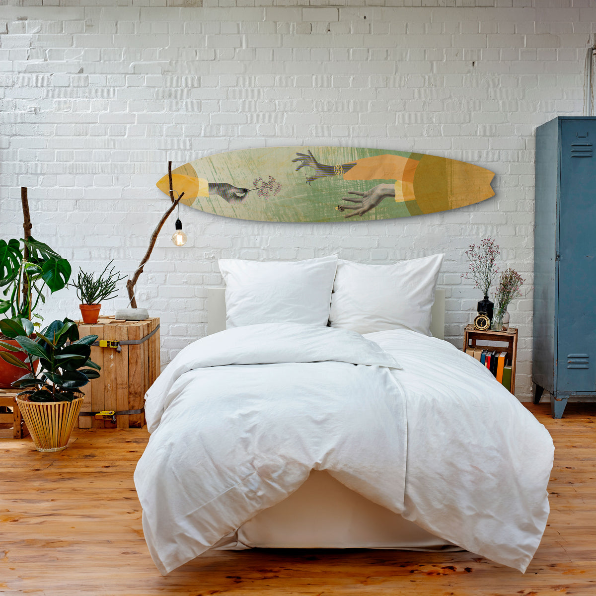 EARTH ELEMENTS Deko-Surfboard