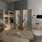 EARTH ELEMENTS Dekorativer Paravent - 5-teilig