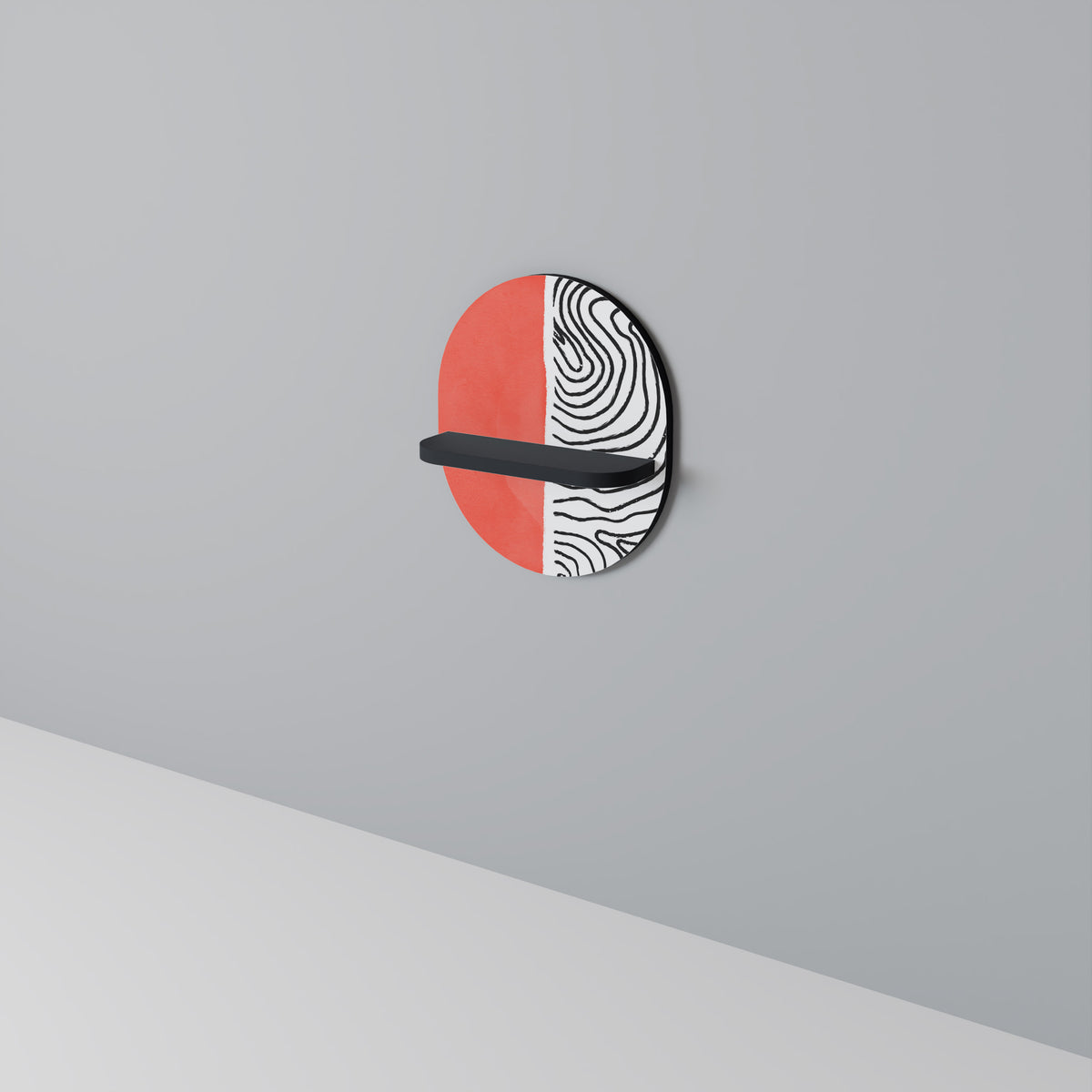 ORANGEY TREASURE Dekoratives Wandregal