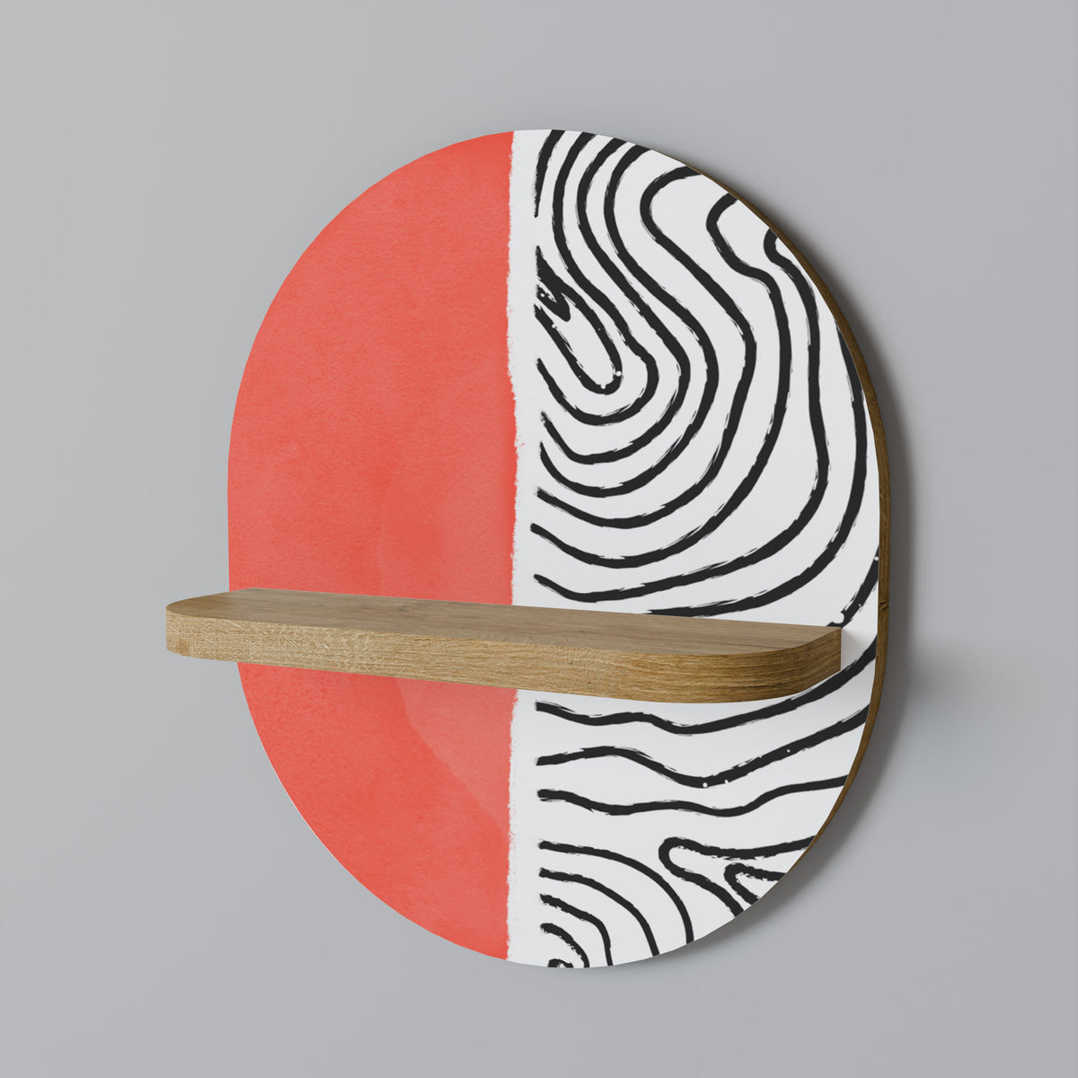 ORANGEY TREASURE Dekoratives Wandregal