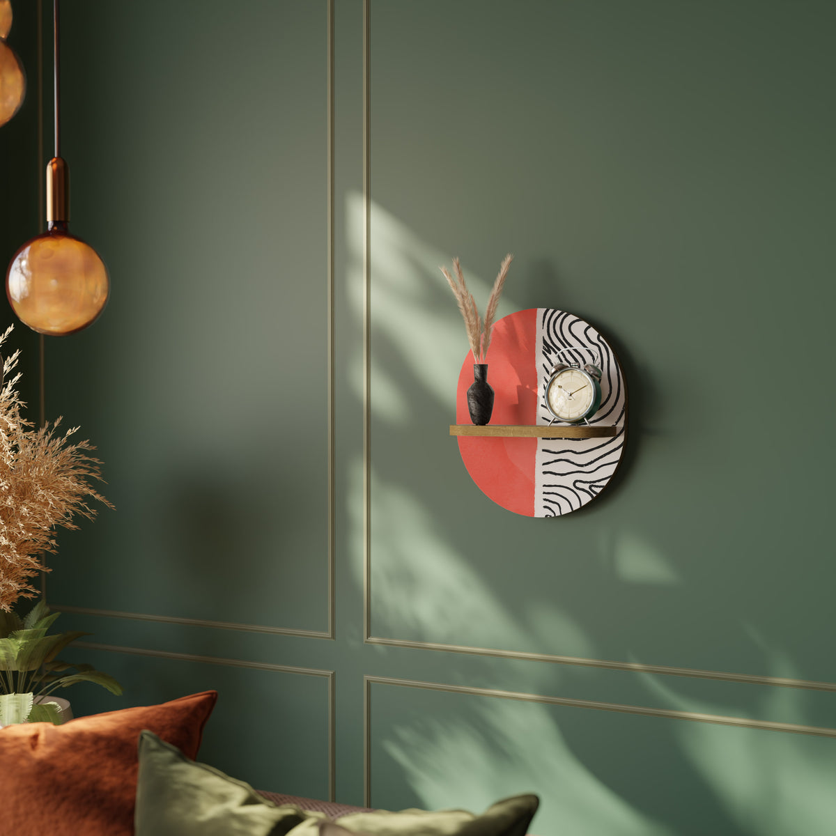 ORANGEY TREASURE Art Shelf