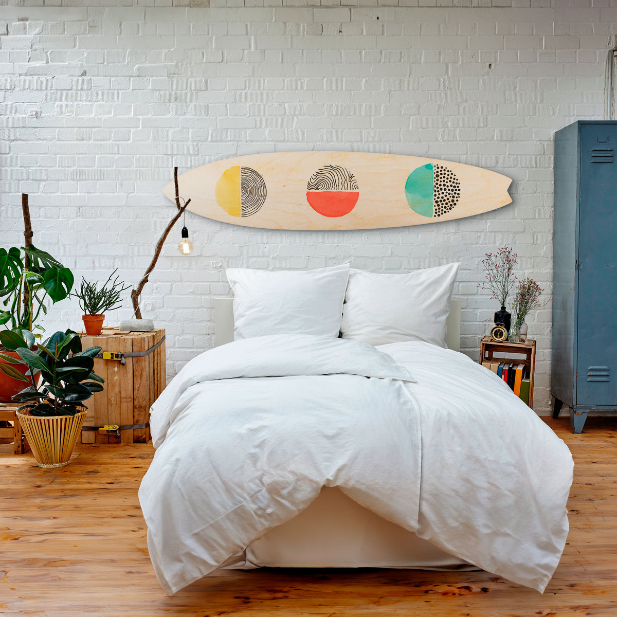 SUNNY TREASURE Surfboard Decorative Panel