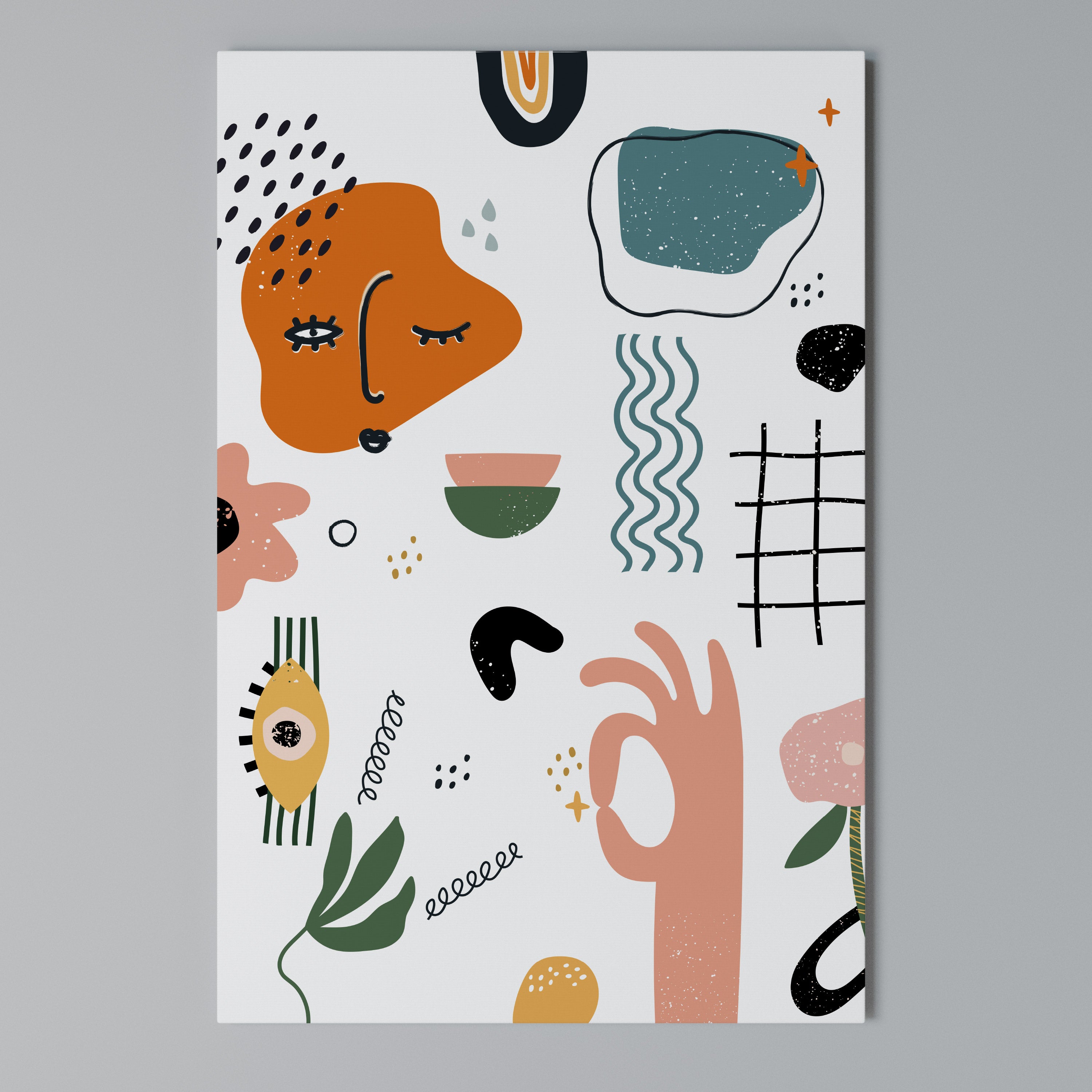 MATISSE WHIMSY Vertical Canvas Print