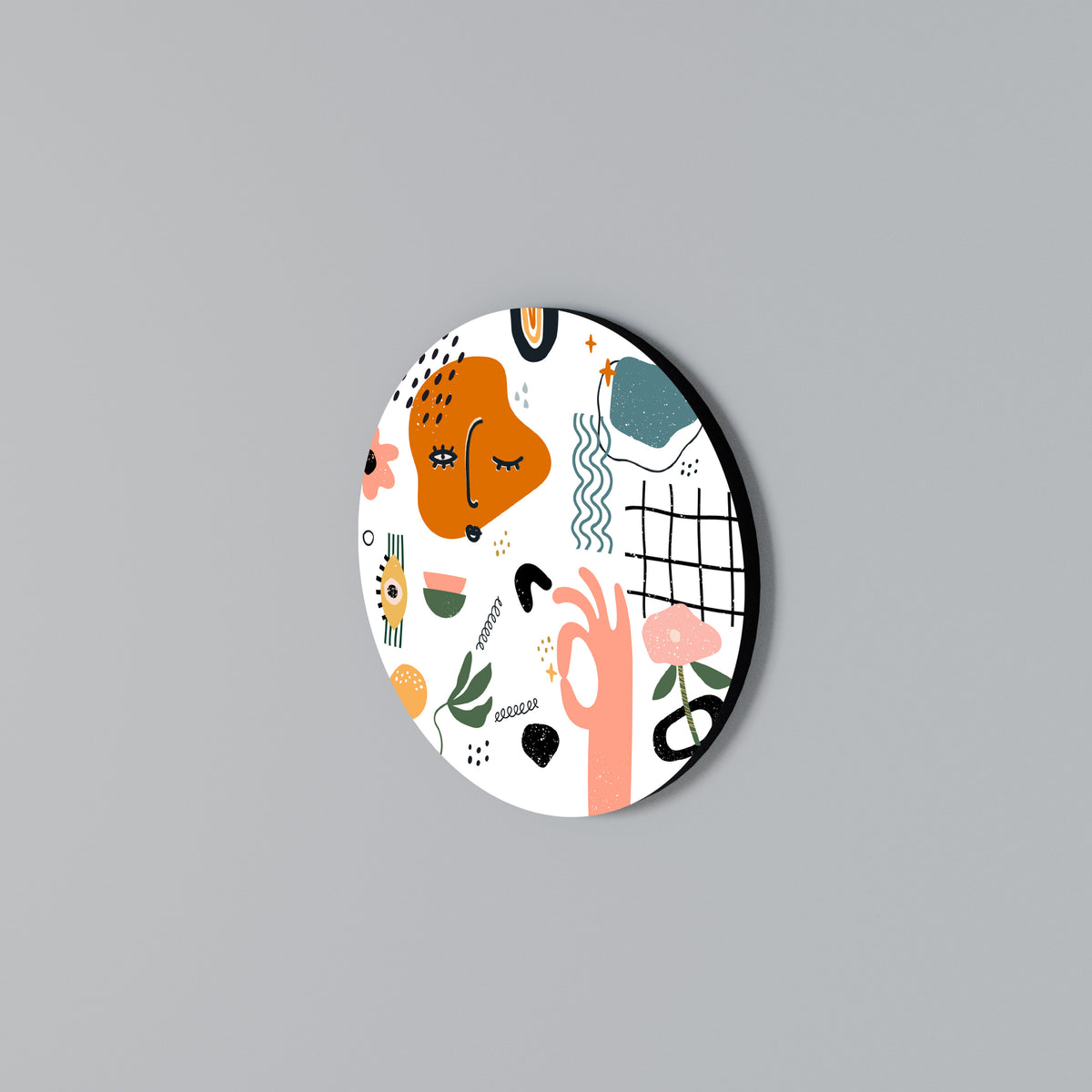 MATISSE WHIMSY Rundes Wandbild