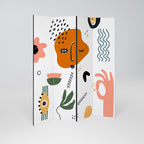 MATISSE WHIMSY Dekorativer Paravent - 4-teilig