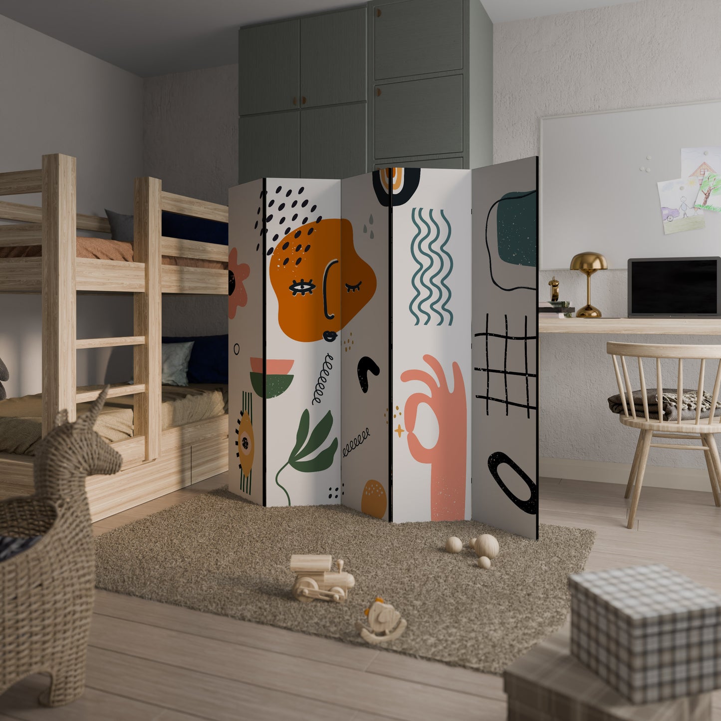 MATISSE WHIMSY 5-teiliger Paravent