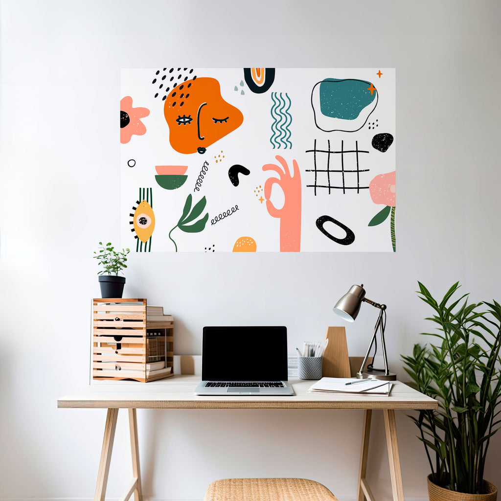 MATISSE WHIMSY Selbstklebendes Horizontal-Poster