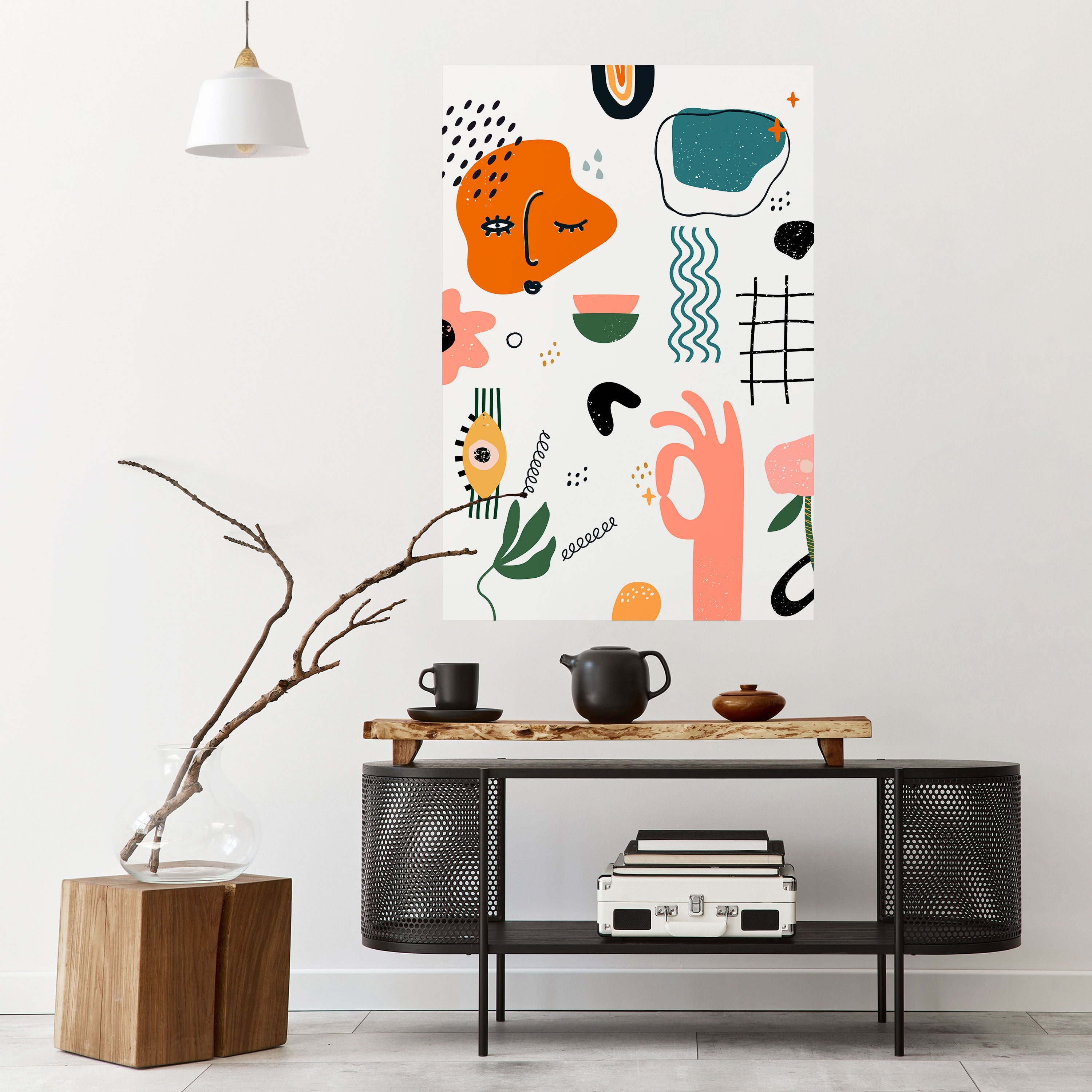 MATISSE WHIMSY Vertikales Poster zum Abziehen und Aufkleben