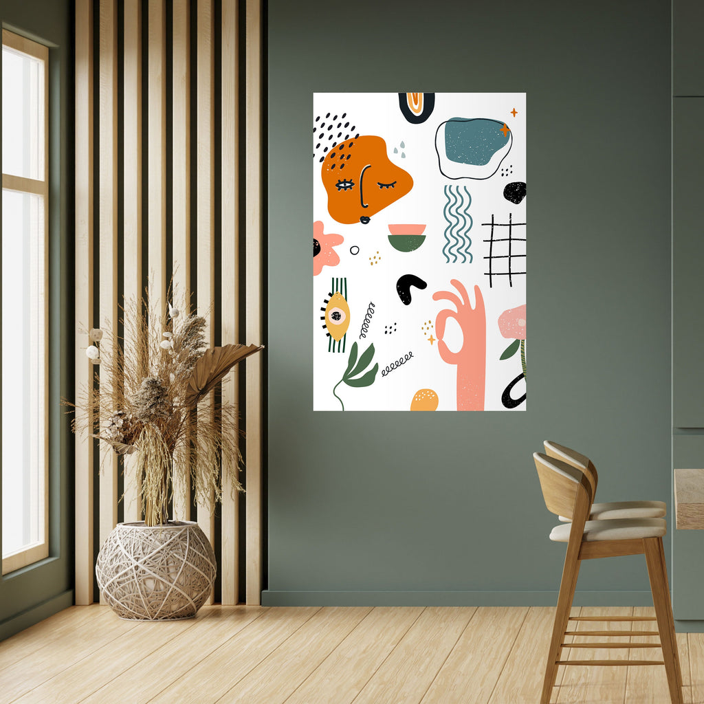 MATISSE WHIMSY Vertikales Poster zum Abziehen und Aufkleben