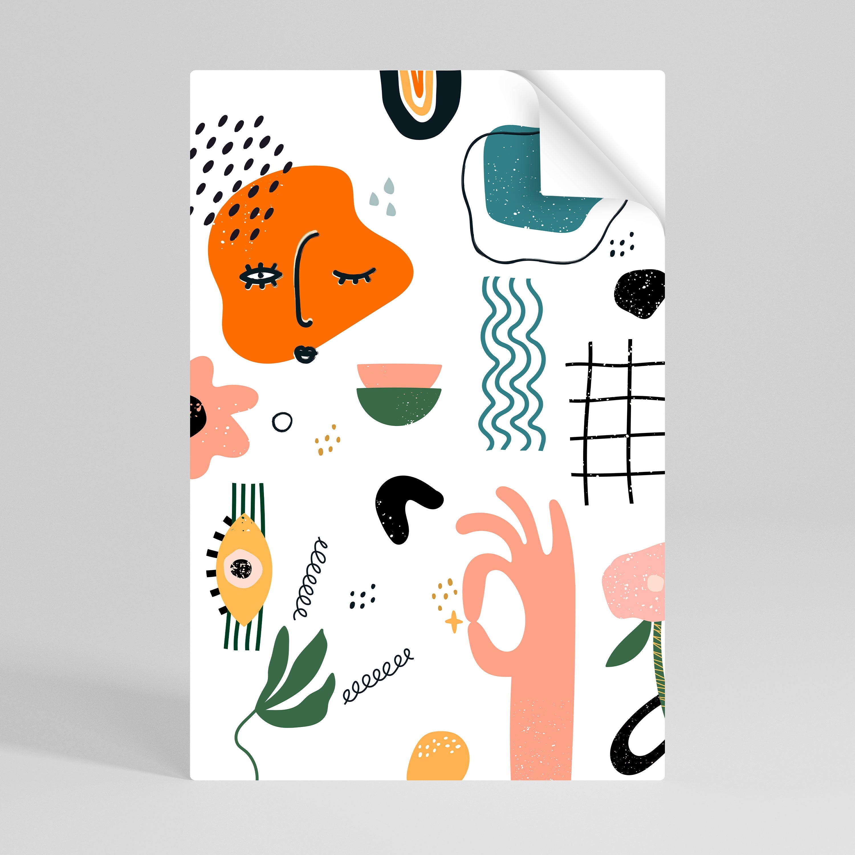 MATISSE WHIMSY Vertikales Poster zum Abziehen und Aufkleben